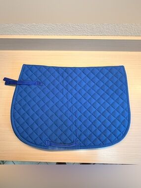 Royal Blue Quilted English Dover Saddlery Saddle Pad
